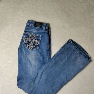 Love Indigo Boot Cut Jeans for Women 
